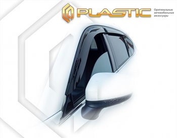 Дефлектора окон CA-Plastic Mazda (Мазда) CX-8 (ЦХ-8)  KG2P KG5P (2017-2022) KG2P KG5P дорестайлинг