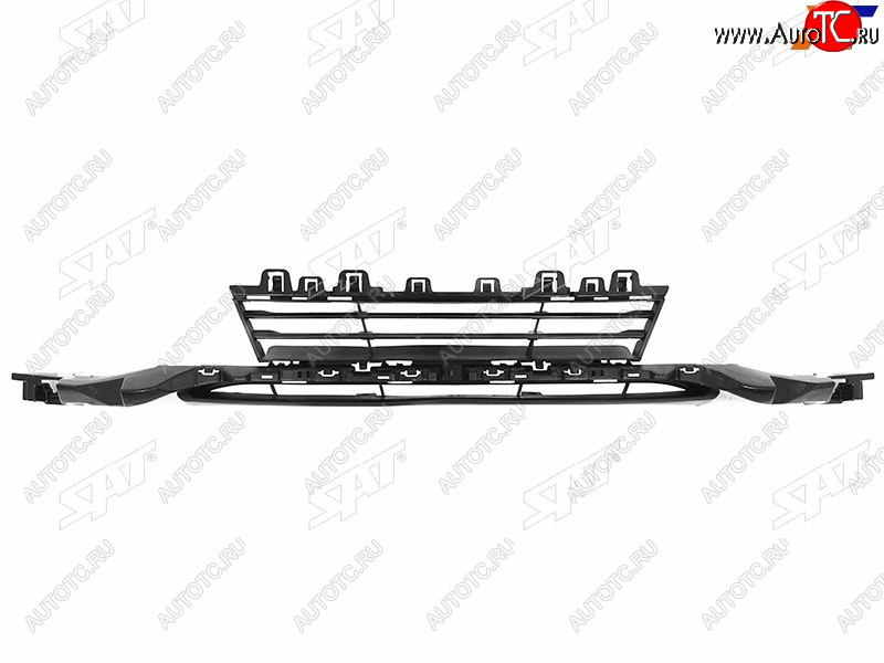 4 649 р. Нижняя решетка переднего бампера SAT  BMW 3 серия  F30 (2015-2018) седан рестайлинг  с доставкой в г. Калуга