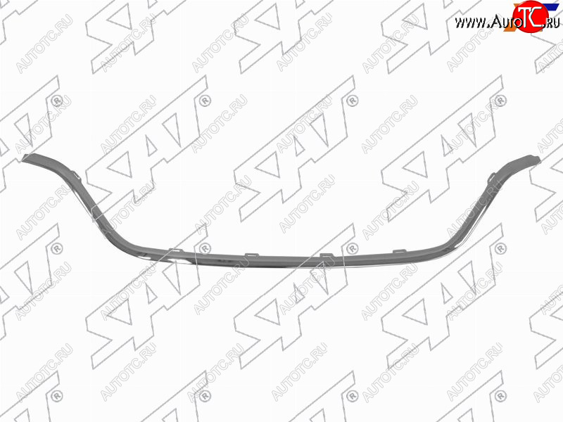 2 359 р. Молдинг решетки радиатора (нижний) SAT  Renault Sandero Stepway  (B8) (2018-2022) рестайлинг (хром)  с доставкой в г. Калуга