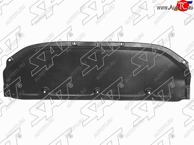 1 049 р. Защита переднего бампера (пыльник) SAT  Nissan Qashqai  1 (2010-2013) J10 рестайлинг  с доставкой в г. Калуга