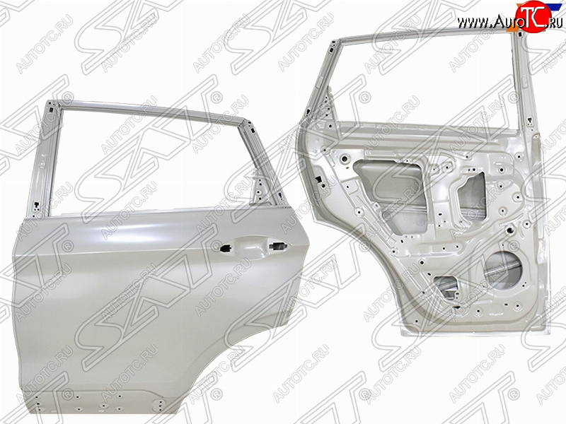 17 999 р. Дверь задняя LH SAT Geely Coolray SX11 дорестайлинг (2018-2023) (неокрашенная)  с доставкой в г. Калуга