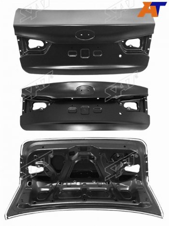 13 299 р. Крышка багажника SAT  KIA Rio  3 QB (2011-2017) (под ключ)  с доставкой в г. Калуга. Увеличить фотографию 1