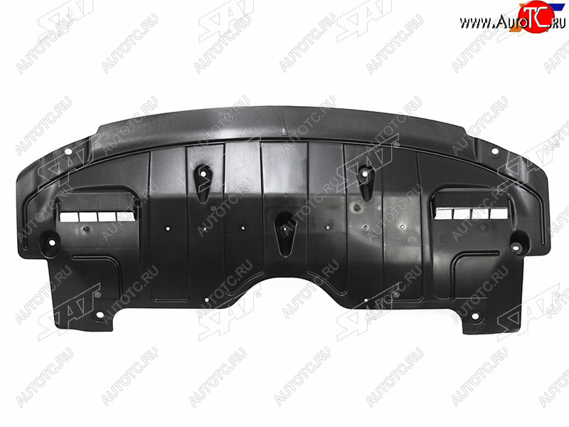 1 169 р. Защита переднего бампера (пыльник) SAT  KIA Cerato  3 YD (2016-2019) рестайлинг седан  с доставкой в г. Калуга