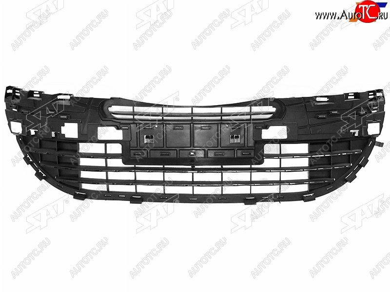 4 899 р. Нижняя решетка переднего бампера SAT  Peugeot 408 (2010-2017)  дорестайлинг  с доставкой в г. Калуга