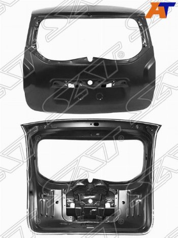 19 699 р. Дверь багажника SAT Renault Duster HS рестайлинг (2015-2021)  с доставкой в г. Калуга. Увеличить фотографию 1