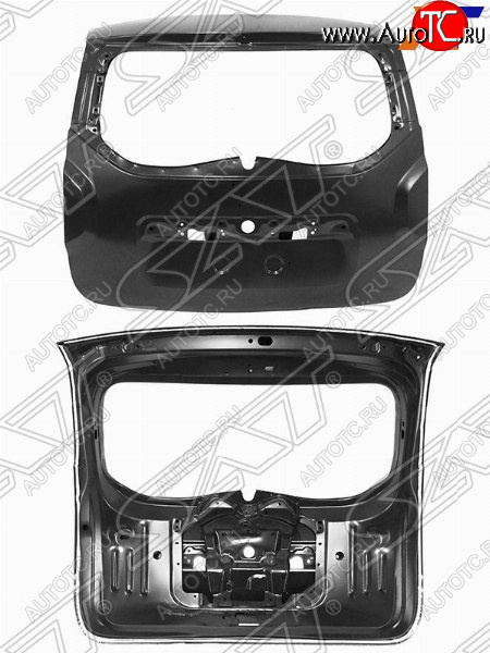 19 699 р. Дверь багажника SAT Renault Duster HS рестайлинг (2015-2021)  с доставкой в г. Калуга