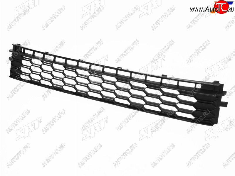 1 339 р. Нижняя решетка переднего бампера SAT  Skoda Rapid  NH3 (2017-2020) рестайлинг лифтбэк  с доставкой в г. Калуга