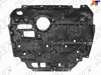 3 099 р. Защита картера двигателя SAT  Toyota Prius ( XW30,  Alfa лифтбек) (2009-2016) дорестайлинг, рестайлинг, рестайлинг лифтбэк  с доставкой в г. Калуга. Увеличить фотографию 1