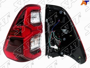 Фонарь задний левый (LED) Toyota (Тойота) Hilux (Хайлюкс)  AN120 (2020-2024) AN120 2-ой рестайлинг