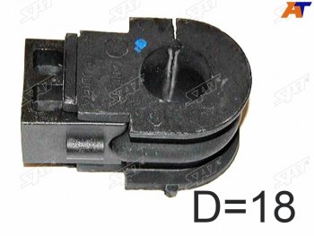 219 р. Втулка стабилизатора переднего D=18 FL-FR SAT Nissan Micra K12 5 дв. 2-ой рестайлинг (2007-2010)  с доставкой в г. Калуга. Увеличить фотографию 1