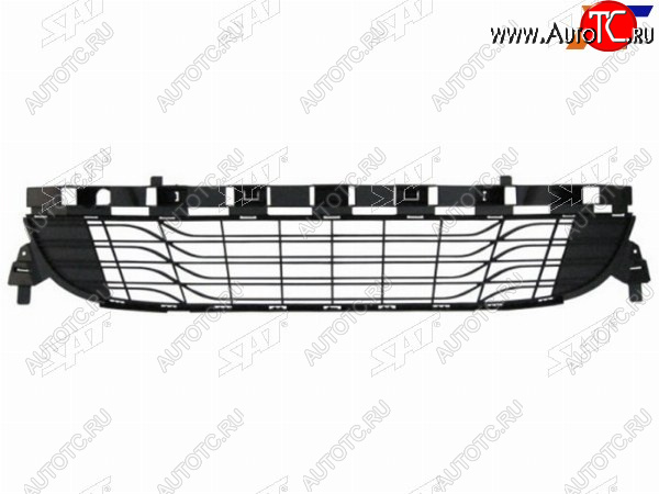 5 399 р. Нижняя решетка переднего бампера SAT  Renault Megane  седан (2008-2012)  дорестайлинг  с доставкой в г. Калуга