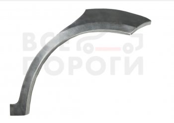4 199 р. Левая задняя ремонтная арка (внешняя) Vseporogi  Chery QQ6 (2006-2010) (оцинкованная сталь 0.8 мм)  с доставкой в г. Калуга. Увеличить фотографию 1