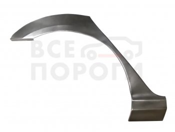 3 899 р. Правая задняя ремонтная арка (внешняя) Vseporogi  Hyundai Elantra  HD (2006-2011) (Холоднокатаная сталь 0,8мм)  с доставкой в г. Калуга. Увеличить фотографию 1