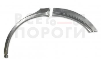 1 949 р. Левая задняя ремонтная арка (внешняя) Vseporogi INFINITI FX50 1 S50 (2003-2008) (Холоднокатаная сталь 0,8мм)  с доставкой в г. Калуга. Увеличить фотографию 1