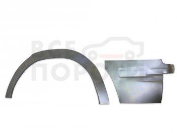 4 199 р. Левая задняя ремонтная арка (внешняя) Vseporogi  Lincoln Navigator  1 (1998-2002) (Оцинкованная сталь 0,8 мм.)  с доставкой в г. Калуга. Увеличить фотографию 1
