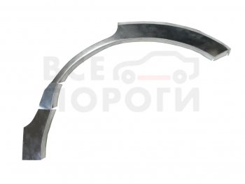 3 899 р. Левая задняя ремонтная арка (внешняя) Vseporogi  Mazda Tribute (2008-2011) (Холоднокатаная сталь 0,8мм)  с доставкой в г. Калуга. Увеличить фотографию 1