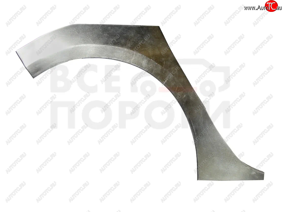 4 199 р. Правая задняя ремонтная арка (внешняя) Vseporogi  Opel Astra  J (2009-2017) (Оцинкованная сталь 0,8 мм.)  с доставкой в г. Калуга