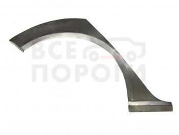 3 899 р. Правая задняя ремонтная арка (внешняя) Vseporogi  Skoda Fabia  Mk1 (2000-2008) (Холоднокатаная сталь 0,8мм)  с доставкой в г. Калуга. Увеличить фотографию 1