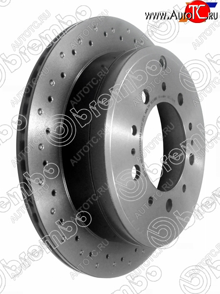 13 749 р. Диск тормозной задний Ø290 BREMBO  Lexus LX500d  J310 (2021-2022), Lexus LX570  J200 (2007-2022), Lexus LX600  J310 (2021-2022), Toyota Land Cruiser  200 (2007-2021), Toyota Sequoia (2007-2017)  с доставкой в г. Калуга