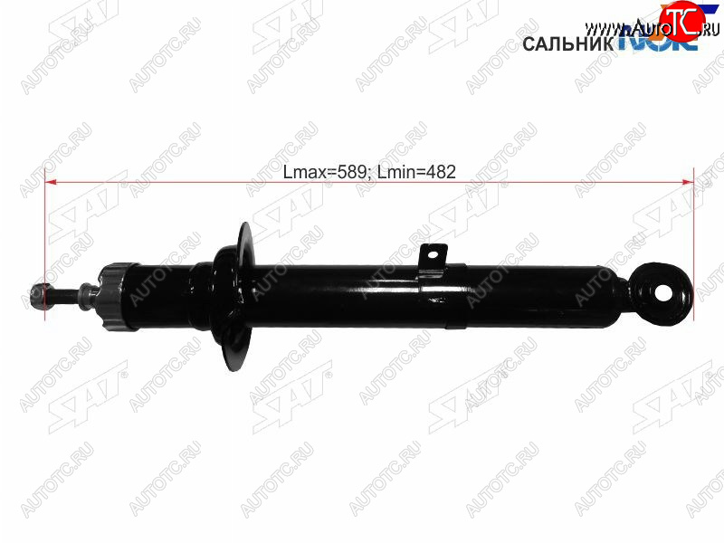 3 599 р. Стойка передняя RH SAT  Lexus IS250 (XE20,  XE30 седан), IS350 (XE20), Toyota Crown (S180,  S200,  S220), Mark X (X120,  X130)  с доставкой в г. Калуга