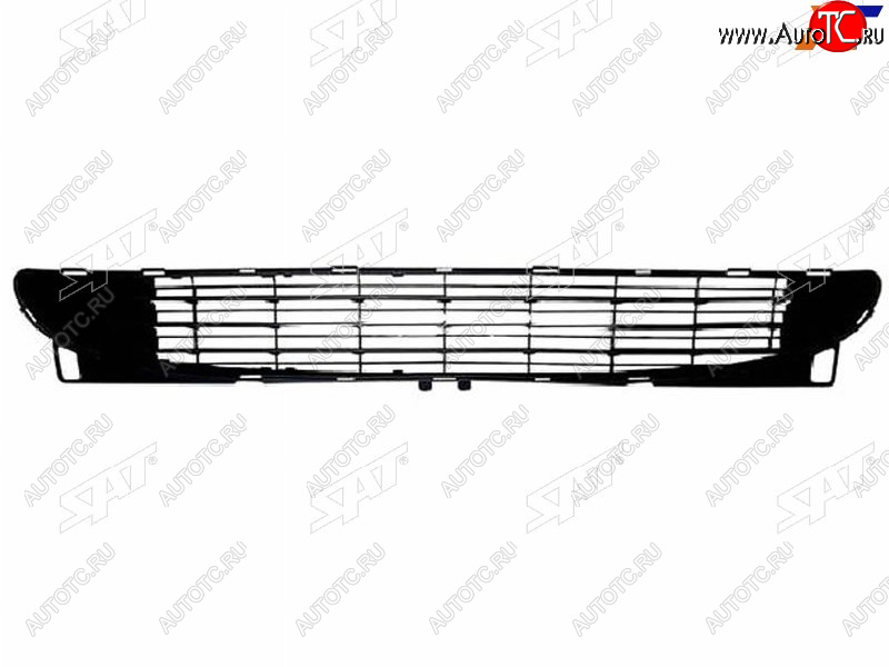 1 329 р. Нижняя решетка переднего бампера SAT  Peugeot 307 ( универсал,  хэтчбэк 3 дв.) (2001-2008) дорестайлинг, дорестайлинг, рестайлинг  с доставкой в г. Калуга