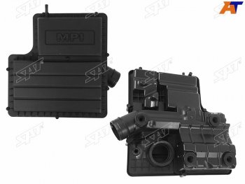 2 169 р. Корпус воздушного фильтра двигателя SAT  Skoda Octavia  A7 (2012-2017), Skoda Rapid ( NH3,  NH1) (2012-2017), Skoda Yeti (2013-2018), Volkswagen Jetta  A6 (2015-2018), Volkswagen Polo  5 (2009-2015)  с доставкой в г. Калуга. Увеличить фотографию 1