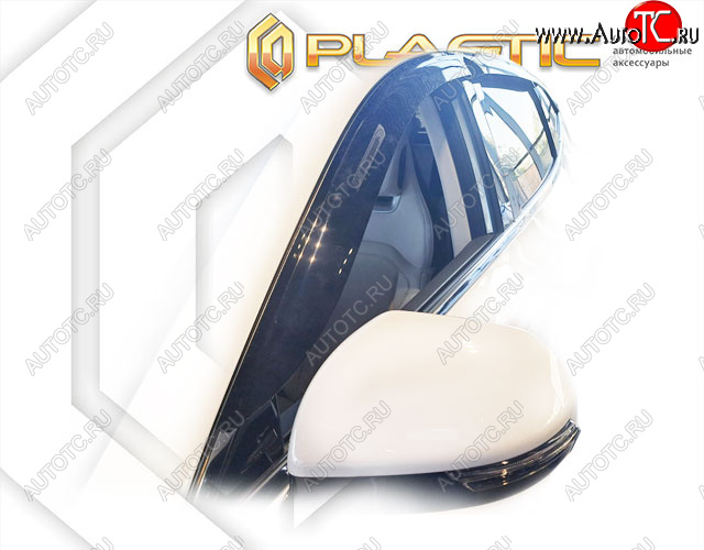 1 799 р. Дефлектора окон CA-Plastic Jetour Dashing (2022-2024) (classic полупрозрачный)  с доставкой в г. Калуга