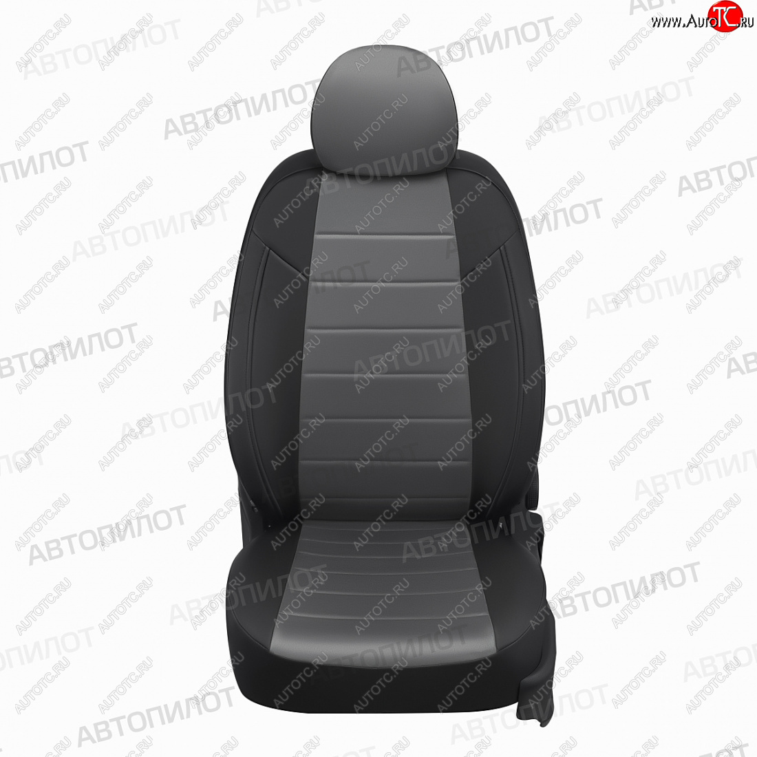 13 449 р. Чехлы сидений (экокожа/алькантара) Автопилот  Haval M6 (2021-2024) (черный/серый)  с доставкой в г. Калуга