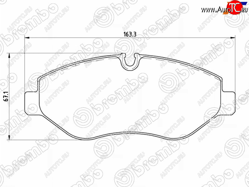 4 999 р. Колодки тормозные перед FR-FL SAT Mercedes-Benz Sprinter W910 (2018-2024)  с доставкой в г. Калуга