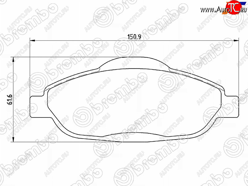 3 799 р. Колодки тормозные перед FL-FR SAT Peugeot 5008 T87 дорестайлинг (2017-2020)  с доставкой в г. Калуга