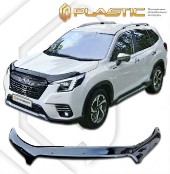 Дефлектор капота CA-Plastic Subaru (Субару) Forester (Форестер)  SK/S14 (2021-2022) SK/S14 рестайлинг