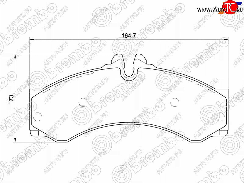 4 999 р. Колодки тормозные перед FL-FR SAT  Mercedes-Benz Sprinter ( W901,  W906) (1995-2018) рестайлинг  с доставкой в г. Калуга