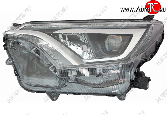 42 799 р. Левая фара (с электрокорректором, диодная) BodyParts Toyota RAV4 XA40 5 дв. рестайлинг (2015-2019)  с доставкой в г. Калуга