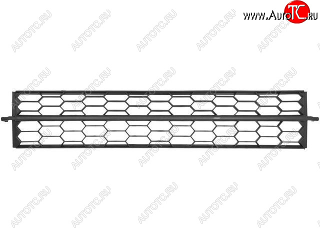 1 199 р. Центральная решетка переднего бампера (пр-во Китай) BODYPARTS Skoda Octavia A7 дорестайлинг лифтбэк (2012-2017)  с доставкой в г. Калуга
