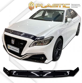 Дефлектор капота (правыый руль) CA-Plastic Toyota (Тойота) Crown (Кроун)  S220 (2017-2022) S220