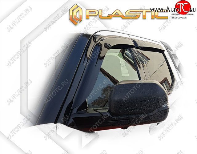 1 989 р. Дефлектора окон (CrewMax) CA-Plastic  Toyota Tundra  XK70 (2021-2024) (classic полупрозрачный)  с доставкой в г. Калуга