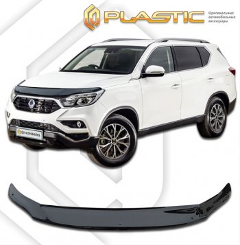 Дефлектор капота CA-Plastic Exclusive SSANGYONG Rexton Y400 (2017-2020)