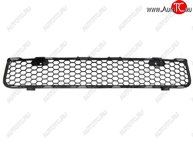 0 р. Центральная решетка переднего бампера (пр-во Китай) CHINA Mitsubishi Lancer 10 седан рестайлинг (2011-2017)  с доставкой в г. Калуга