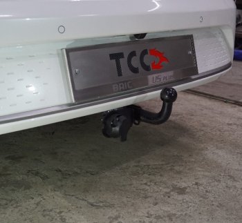 13 299 р. Фаркоп (тягово-сцепное устройство) TCC Тюнинг  BAIC U5 Plus (2021-2024) (оцинкованный, шар A)  с доставкой в г. Калуга. Увеличить фотографию 1
