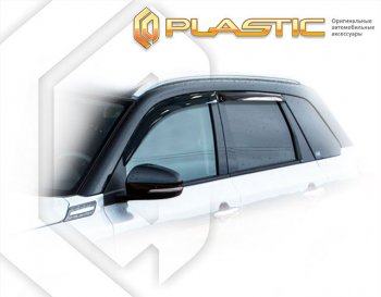 Дефлектора окон (Япония) CA-Plastic Suzuki Escudo YEA1S,YD21S,YE21S дорестайлинг (2015-2018)