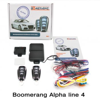 2 369 р. Автосигнализация Boomerang Alpha line 4 Mazda 6 GG седан дорестайлинг (2002-2005)  с доставкой в г. Калуга. Увеличить фотографию 1