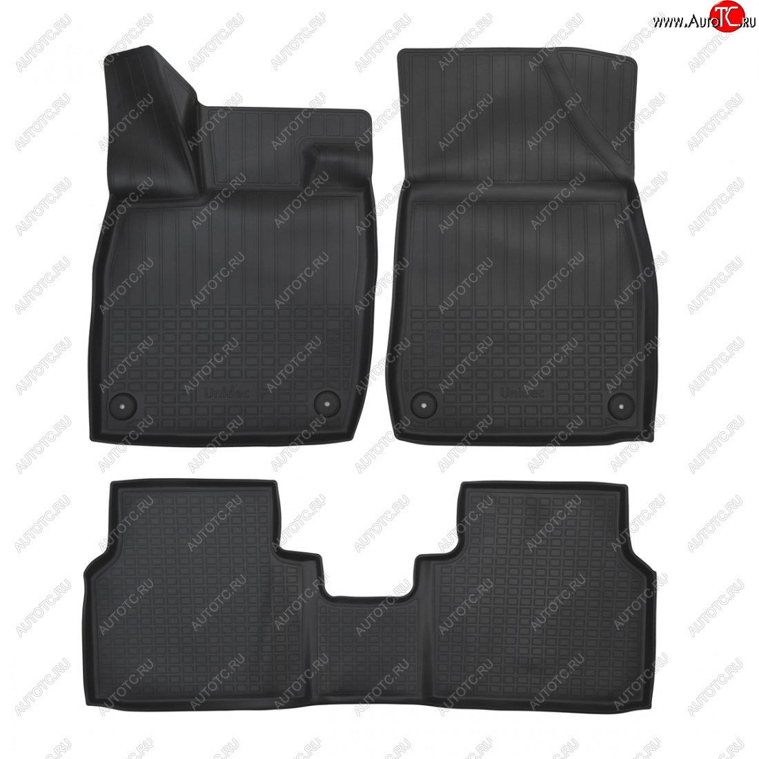 1 999 р. Коврики салонные Norplast  Mazda 2/Demio  DJ IV (2014-2019) (черный)  с доставкой в г. Калуга