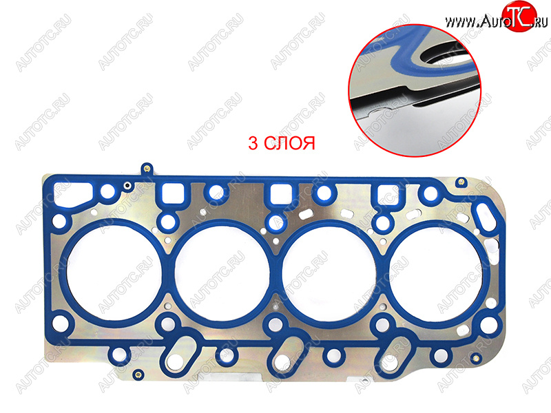 3 079 р. Прокладка ГБЦ V-2.5 D4CB (T-1.0) металл DYG Hyundai Starex/Grand Starex/H1 TQ дорестайлинг (2007-2013)  с доставкой в г. Калуга