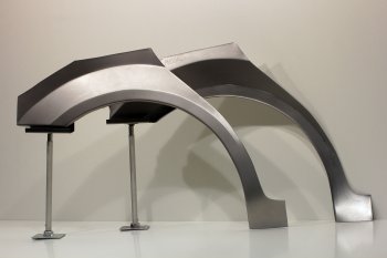 5 399 р. Задние ремонтные арки (комплект) AUTOFERRUM  Mazda 6 ( GG,  GG, GY) (2002-2008) (Холоднокатаная сталь 0,8 мм)  с доставкой в г. Калуга. Увеличить фотографию 1