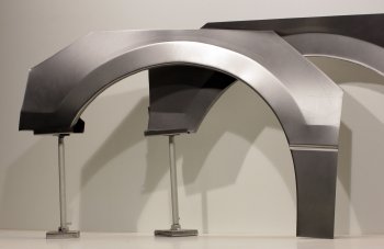 5 399 р. Задние ремонтные арки (комплект) AUTOFERRUM  Hyundai Starex/Grand Starex/H1  2 TQ (2007-2018) (Холоднокатаная сталь 0,8 мм)  с доставкой в г. Калуга. Увеличить фотографию 1