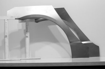 4 699 р. Задние ремонтные арки (комплект) AUTOFERRUM  BYD F3 (2005-2018) (Холоднокатаная сталь 0,8 мм)  с доставкой в г. Калуга. Увеличить фотографию 1