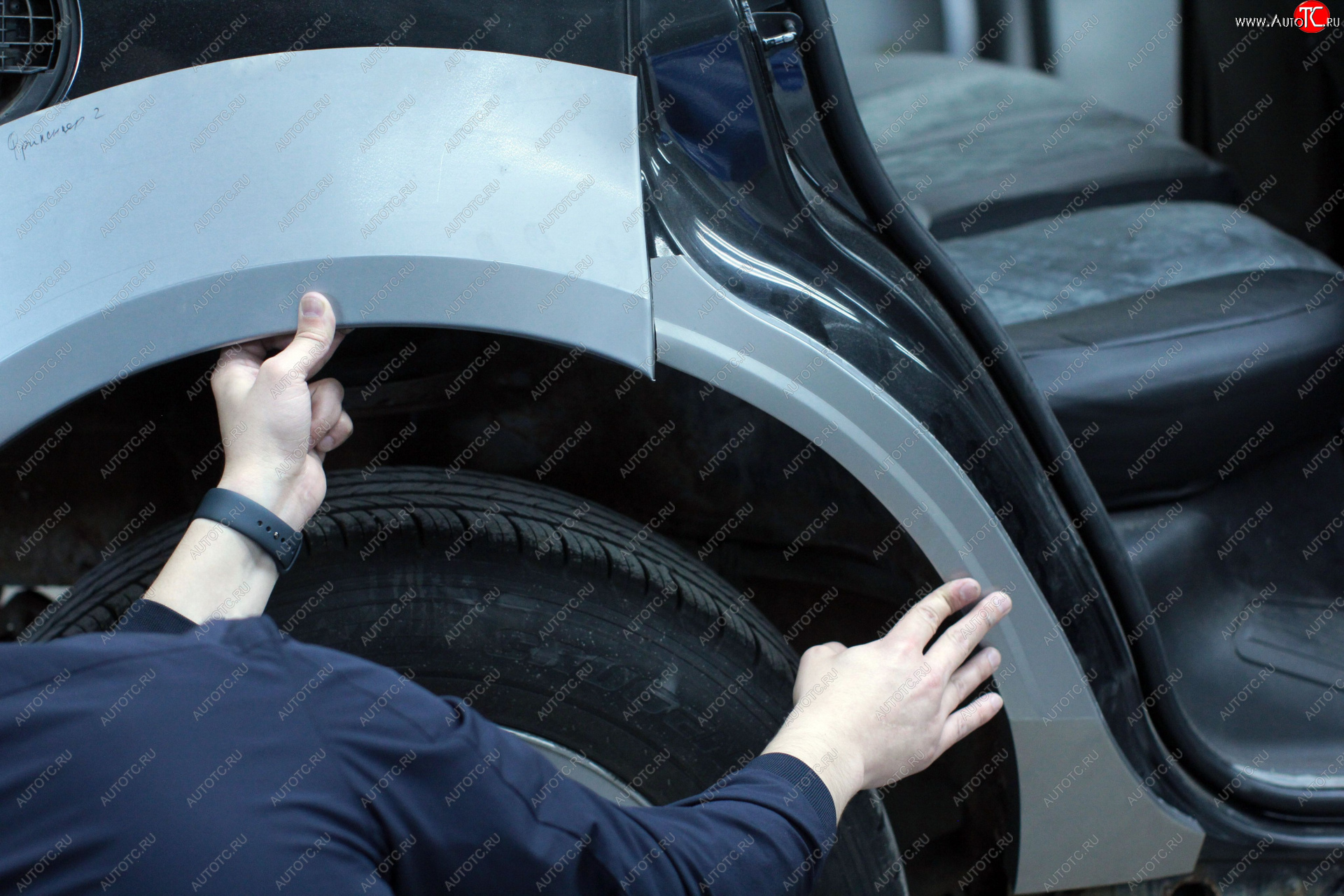 4 849 р. Задние ремонтные арки (комплект) AUTOFERRUM  Land Rover Freelander  L359 (2006-2012) (Холоднокатаная сталь 1 мм)  с доставкой в г. Калуга