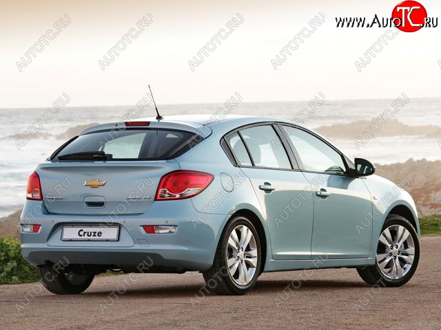 2 799 р. Задняя правая ремонтная арка AUTOFERRUM  Chevrolet Cruze  хэтчбек (2001-2015) (Холоднокатаная сталь 1 мм)  с доставкой в г. Калуга