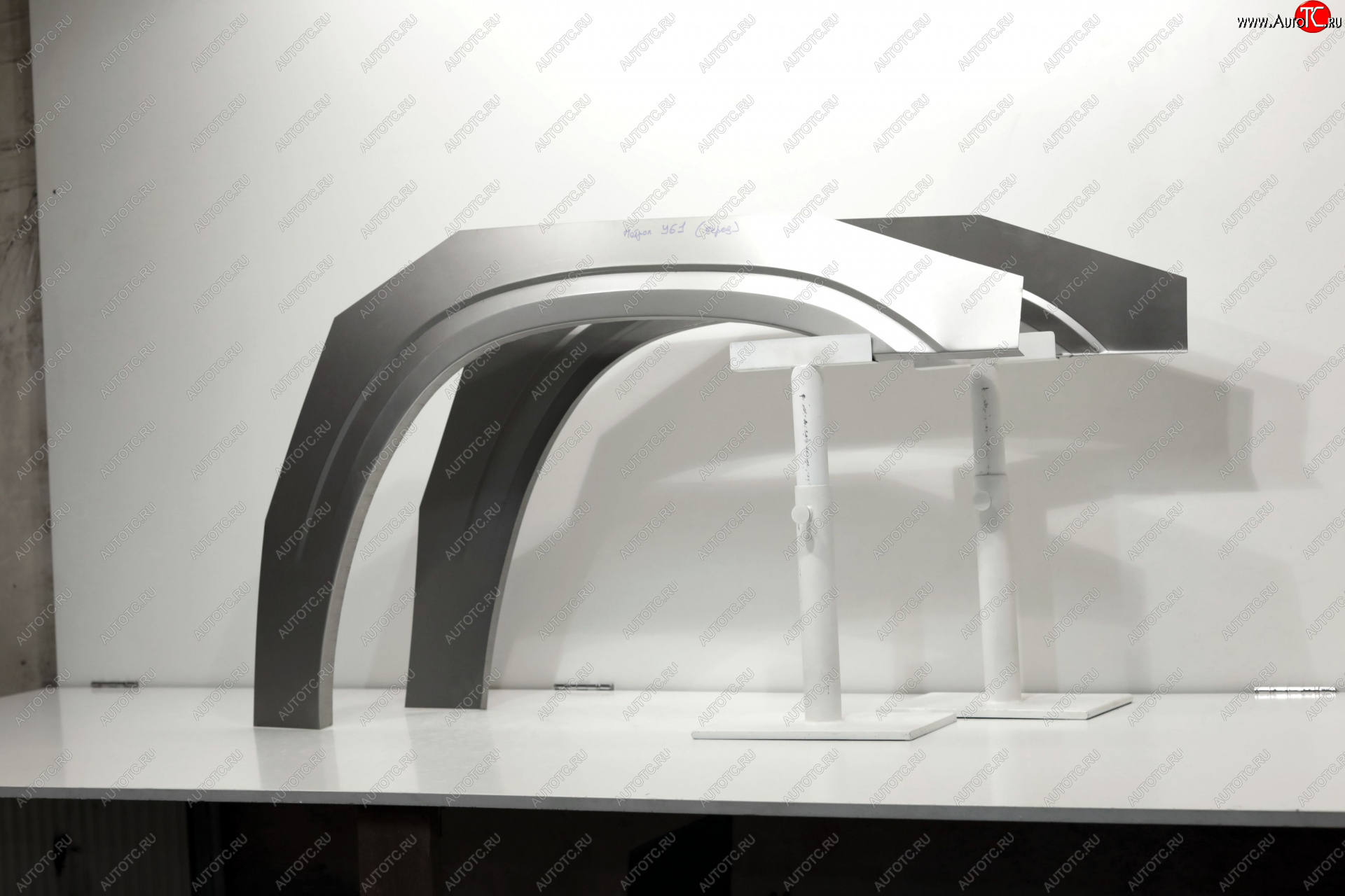 5 399 р. Передние ремонтные арки (комплект) AUTOFERRUM  Nissan Patrol  5 (1997-2010) (Холоднокатаная сталь 0,8 мм)  с доставкой в г. Калуга