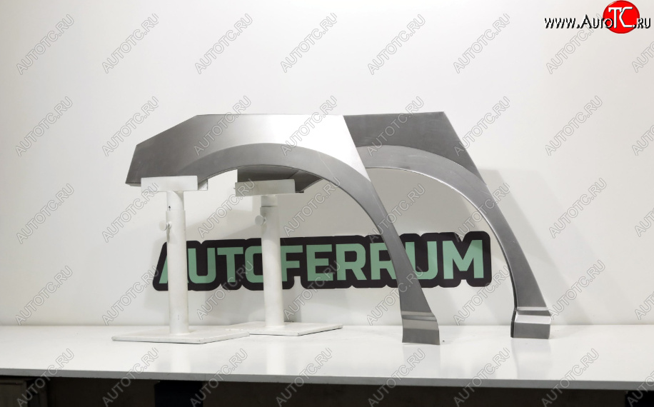 4 999 р. Задние ремонтные арки (комплект) AUTOFERRUM  INFINITI M35 (2005-2010) (Оцинкованная сталь 1 мм.)  с доставкой в г. Калуга